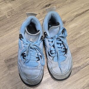 Blue and Black Sneakers